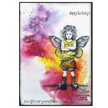 Load image into Gallery viewer, Princess Attitude Pre Cut Mounted Stamp Set Andy Skinner 07-0077-AS