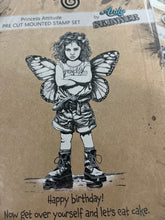 Load image into Gallery viewer, Princess Attitude Pre Cut Mounted Stamp Set Andy Skinner 07-0077-AS