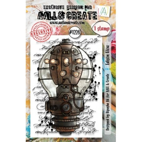 Edison Glow A7 Clear Stamp #1228 Aall & Create