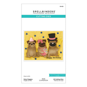 Party Puggles Cutting Dies S5-632
