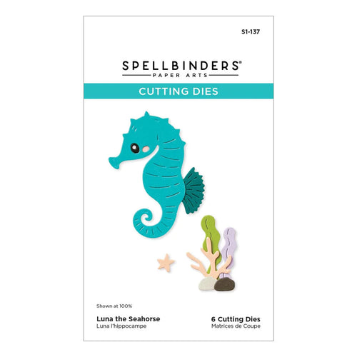 Luna the Seahorse Cutting Dies Spellbinders S1-137