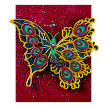Load image into Gallery viewer, Peacock Butterfly Cutting Dies Spellbinders S6-238