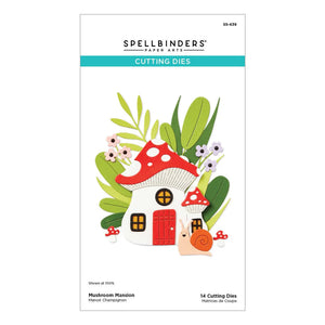 Mushroom Mansion Cutting Dies Spellbinders S5-639