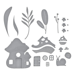 Mushroom Mansion Cutting Dies Spellbinders S5-639