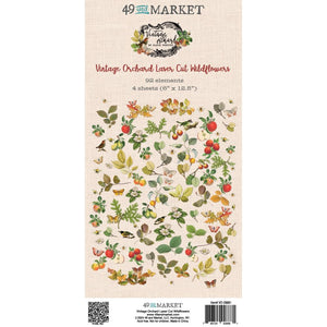 Vintage Orchard - Laser Cut Wildflowers 49 & Market VO-28881
