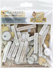Load image into Gallery viewer, Faded Memory Lane Chipboard Set 49 &amp; Market FML-35728