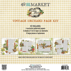 Vintage Orchard - Page Kit 49 & Market