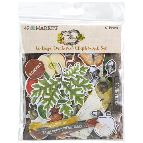 Vintage Orchard - Chipboard Set 49 & Market VO-28928