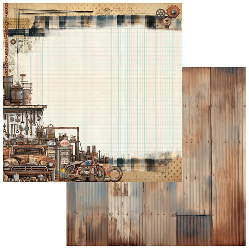 Rust and Revs Journey 12” x 12” Paper 49 & Market RAR-29024