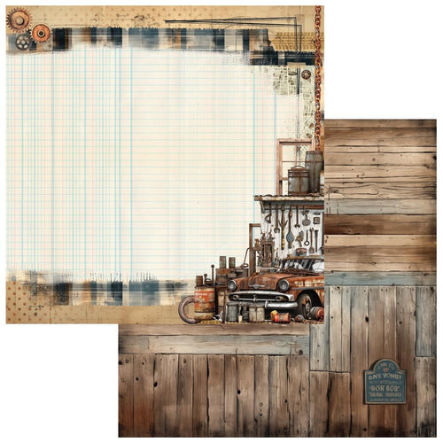 Rust and Revs Expedition 12x12” Paper 49 & Market RAR-29031