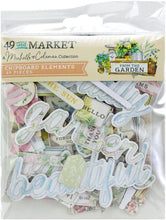 Load image into Gallery viewer, From The Garden Chipboard Elements 49 &amp; Market FTG-35483