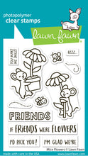 Load image into Gallery viewer, Mice Flowers Stamps Lawn Fawn LF4076