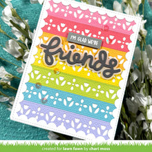 Load image into Gallery viewer, Scripty Friends Outline Add On Die Lawn Fawn LF4094