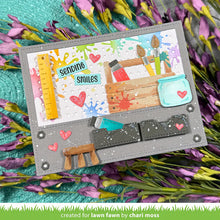 Load image into Gallery viewer, Workshop Backdrop Landscape Lawn Fawn LF4096