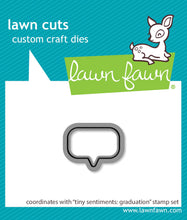 Load image into Gallery viewer, Tiny Sentiments Graduation Die Lawn Fawn LF4083