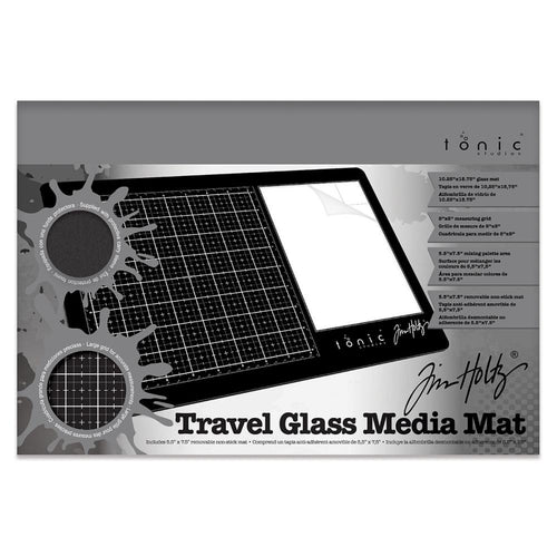 Travel Glass Media Mat Includes Cover Tim Holtz 2633EUS