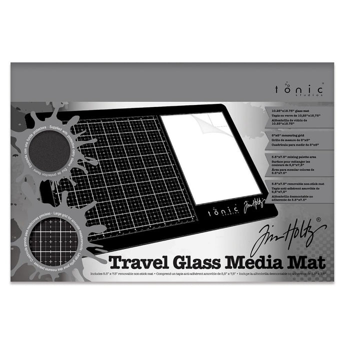 Travel Glass Media Mat Includes Cover Tim Holtz 2633EUS