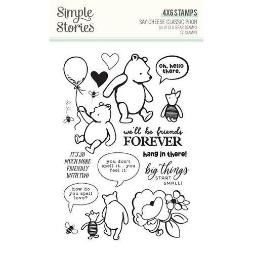 Say Cheese Classic Pooh Silly Old Bear 4x6” Stamps 23916