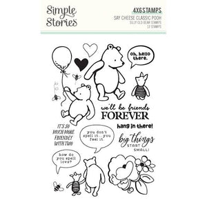 Say Cheese Classic Pooh Silly Old Bear 4x6” Stamps 23916