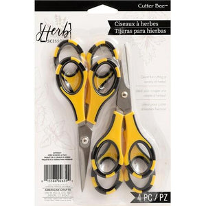 Cutter Bee Scissors 4 Pack American Crafts 55900027