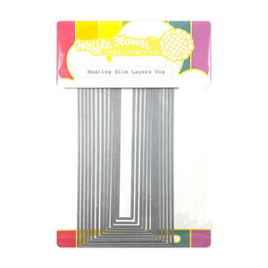 Nesting Slim Layers Die Waffle Flower 310407