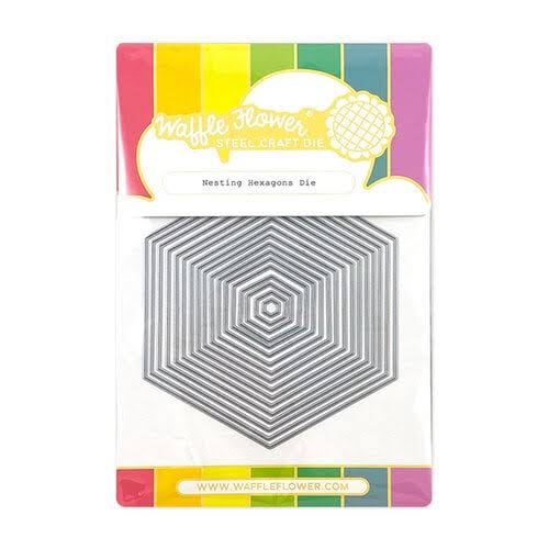 Nesting Hexagons Die Waffle Flower 420034