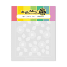 Load image into Gallery viewer, Quilted Floral Stencil Waffle Flower 421989