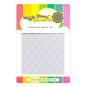Cross-hatch Texture Die Waffle Flower 422047
