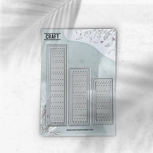 Slatted Rectangles CraftAddictionUK