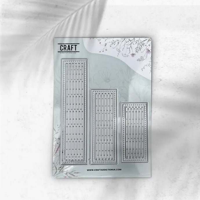 Slatted Rectangles CraftAddictionUK