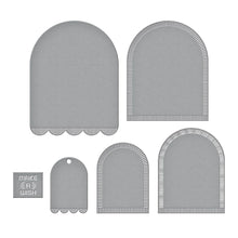 Load image into Gallery viewer, Make a Wish Arch Labels Cutting Dies S5-619 Spellbinders