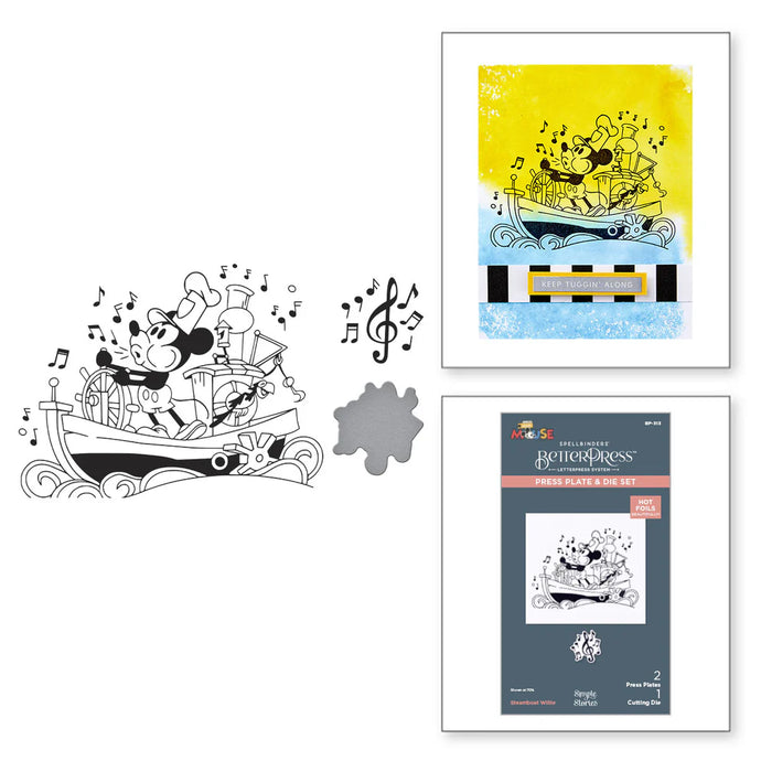 Steamboat Willie Press Plates & Die Set BP-313
