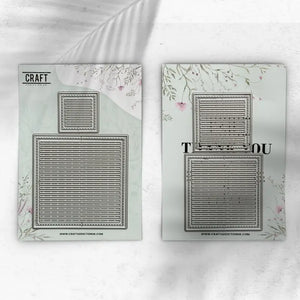 Slatted Squares CraftAddictionUK