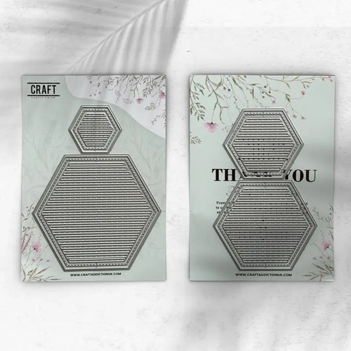 Slatted Hexagons CraftAddictionUK