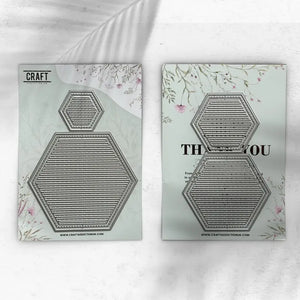 Slatted Hexagons CraftAddictionUK