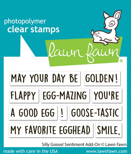 Silly Goose! Sentiment Add On LF3847 Lawn Fawn
