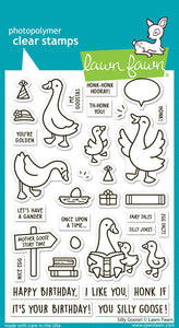 Silly Goose! 4x6” Clear Stamp LF3844 Lawn Fawn