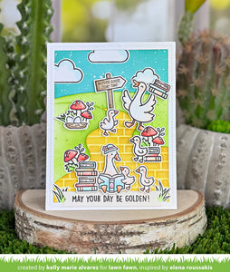 Silly Goose! 4x6” Clear Stamp LF3844 Lawn Fawn