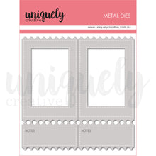 Load image into Gallery viewer, Folding Ticket Frame Die Uniquely Creative UCD2230