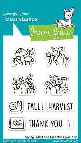 Spring Basket Add On : Fall LF3851 Lawn Fawn