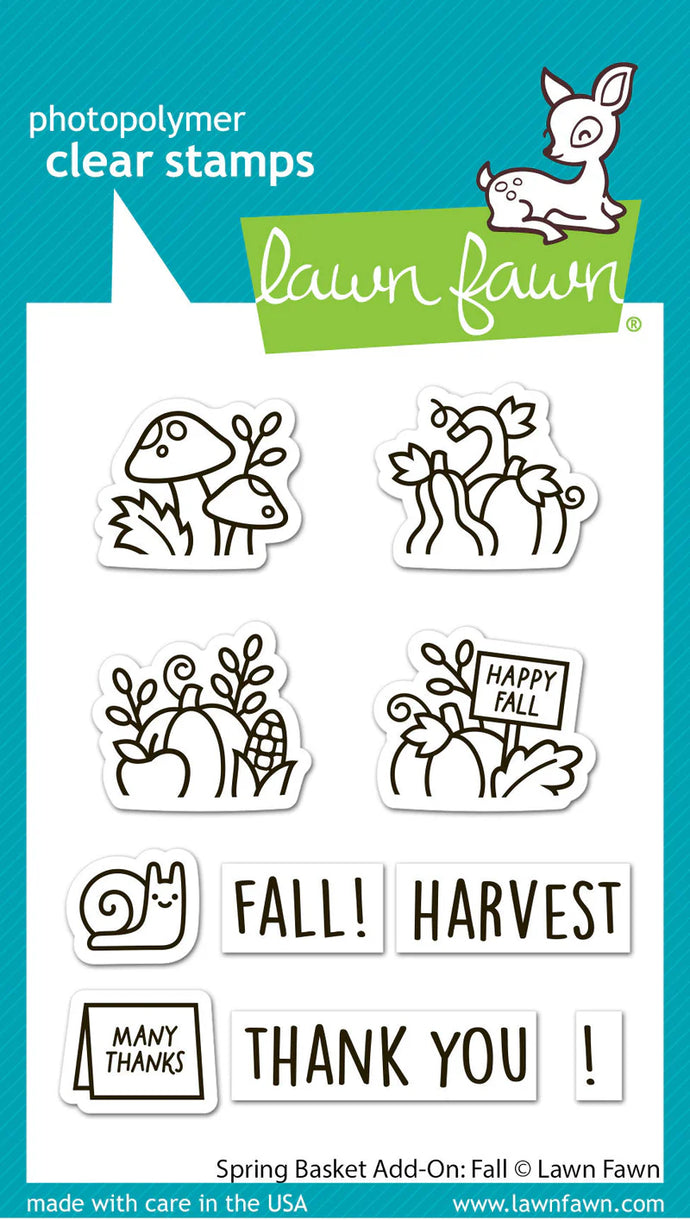 Spring Basket Add On : Fall LF3851 Lawn Fawn