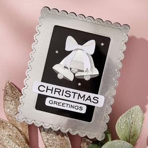 Bow & Bell Scallop Frame Dies Spellbinders S4-1448