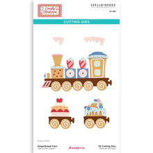 Load image into Gallery viewer, Gingerbread Train Die S7-280 Spellbinders