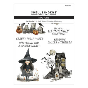 Stay Spooky Rub Ons SCSR-004 Spellbinders