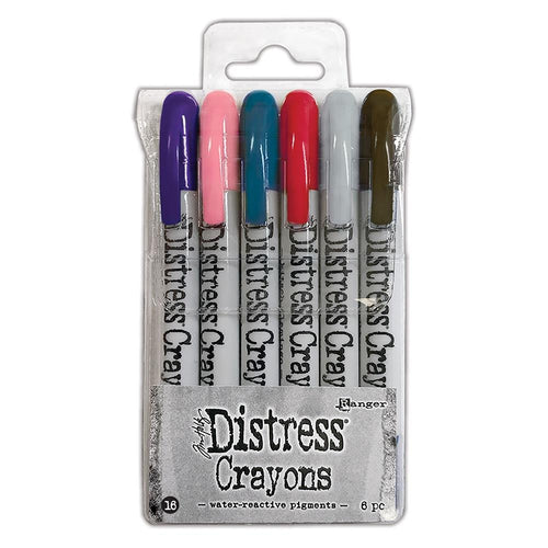 Distress Crayons Set #16 Tim Holtz