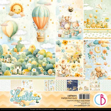 Load image into Gallery viewer, Lunibloom 12x12” Paper Pad Ciao Bella CBPM093