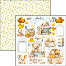 Load image into Gallery viewer, Lunibloom 12x12” Paper Pad Ciao Bella CBPM093