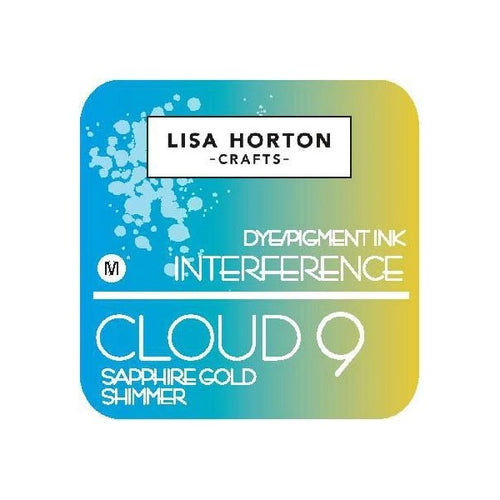 Sapphire Gold Shimmer Interference Ink Cloud 9 Lisa Horton