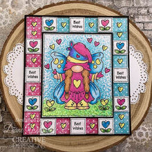 Load image into Gallery viewer, Butterfly Norma 4x6” Clear Stamp Set Woodware FRS1042