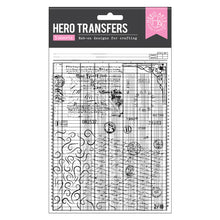 Load image into Gallery viewer, Grids &amp; Icons Mixed Media Hero Transfers RT141 Hero Arts